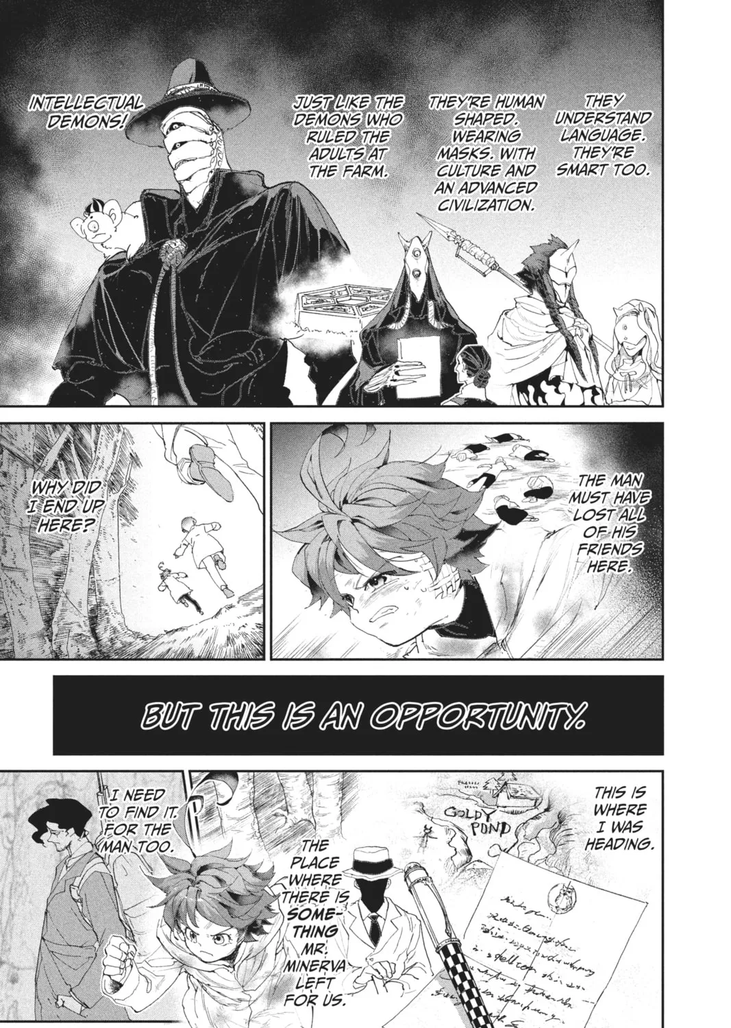 Read The Promised Neverland chapter 66 image 30 on Lezhin