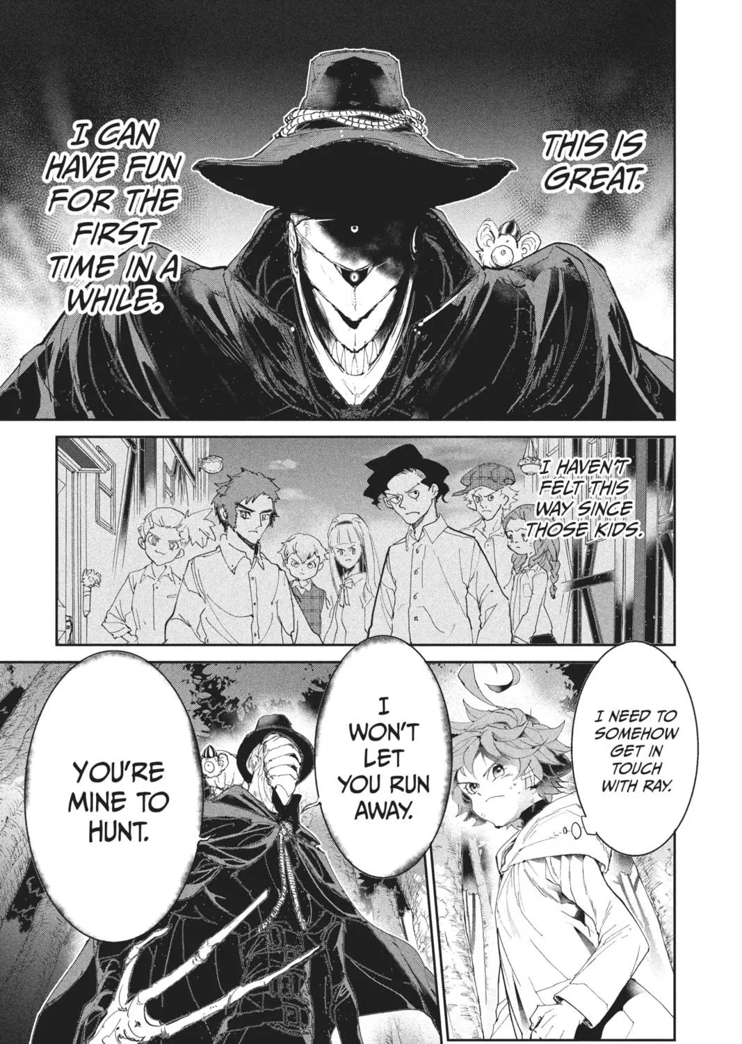 Read The Promised Neverland chapter 66 image 34 on Lezhin