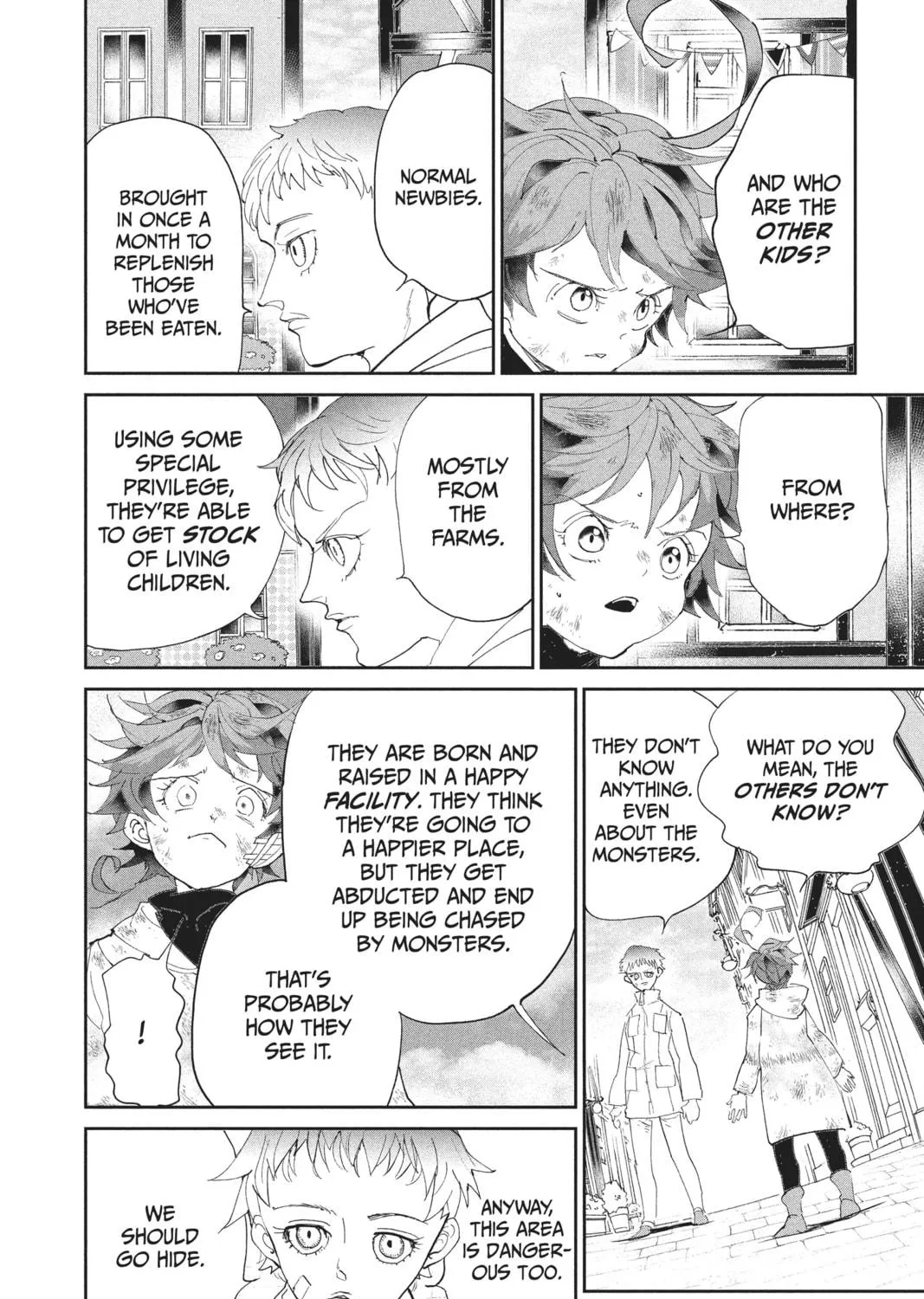 Read The Promised Neverland chapter 66 image 8 on Lezhin