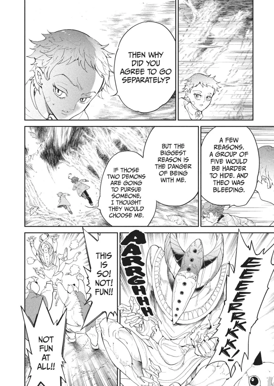 Read The Promised Neverland chapter 67 image 22 on Lezhin