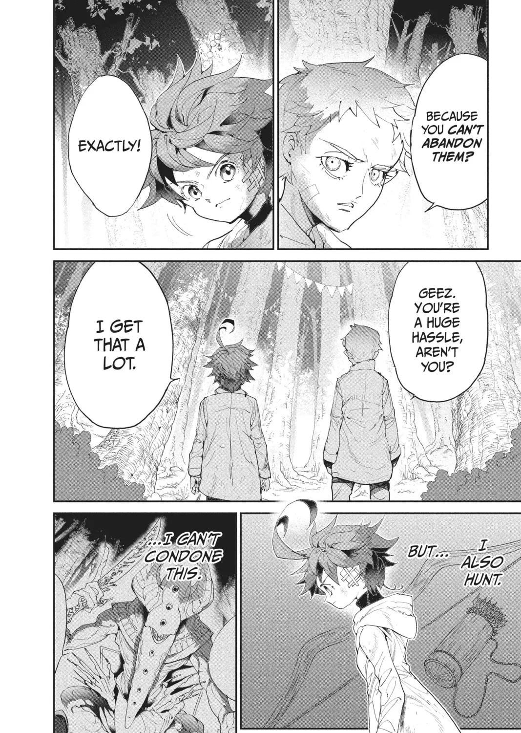 Read The Promised Neverland chapter 67 image 30 on Lezhin