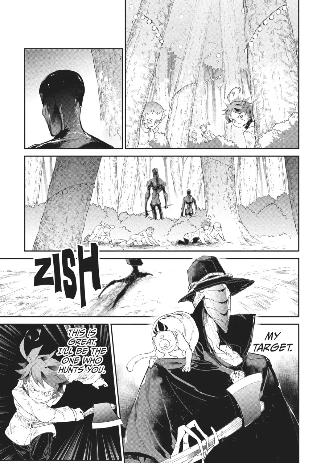 Read The Promised Neverland chapter 67 image 36 on Lezhin