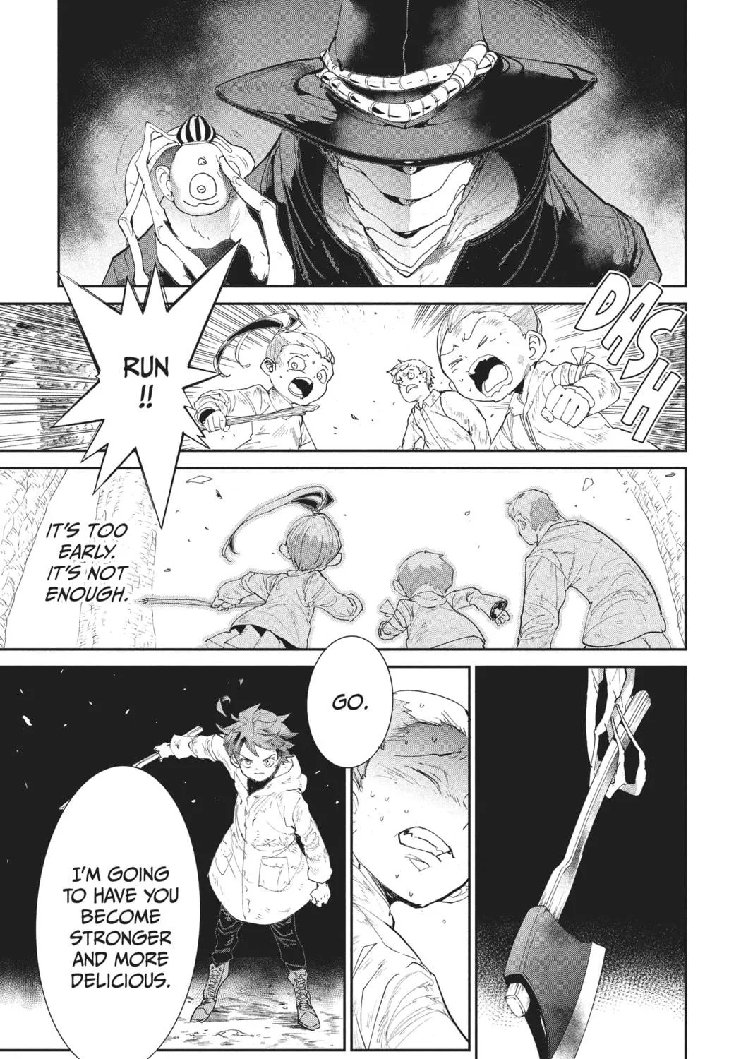 Read The Promised Neverland chapter 67 image 40 on Lezhin