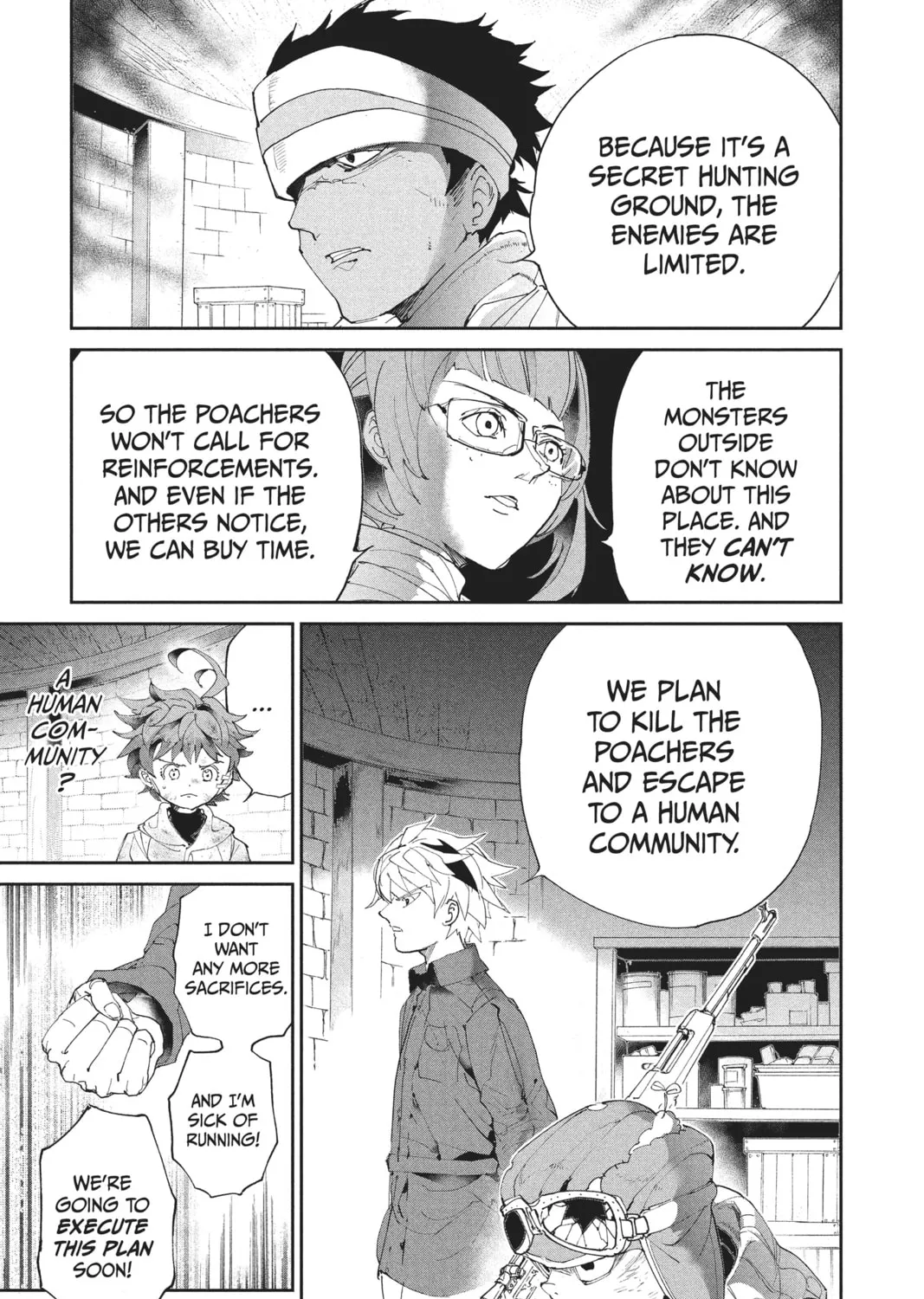 Read The Promised Neverland chapter 69 image 26 on Lezhin