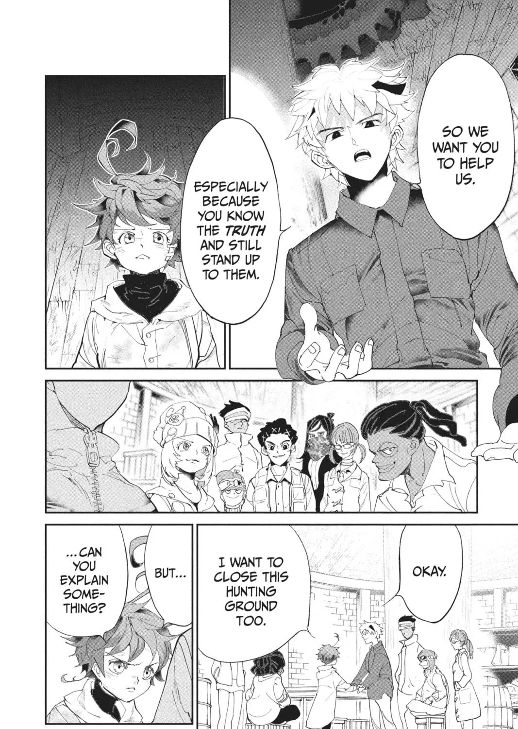 Read The Promised Neverland chapter 69 image 28 on Lezhin