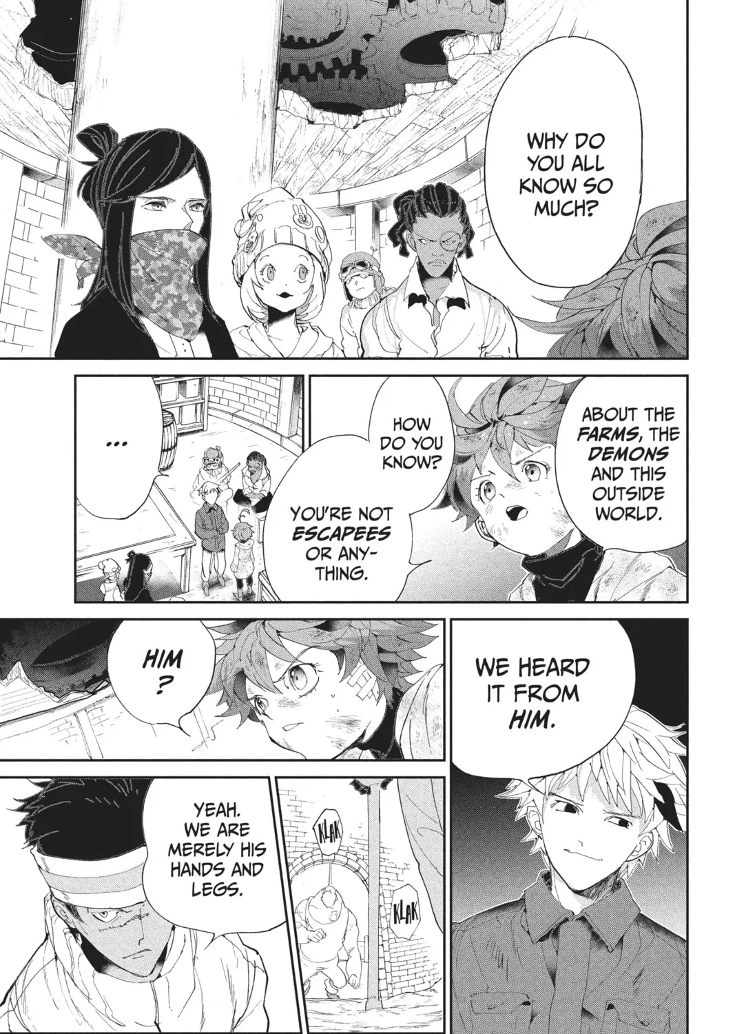 Read The Promised Neverland chapter 69 image 30 on Lezhin