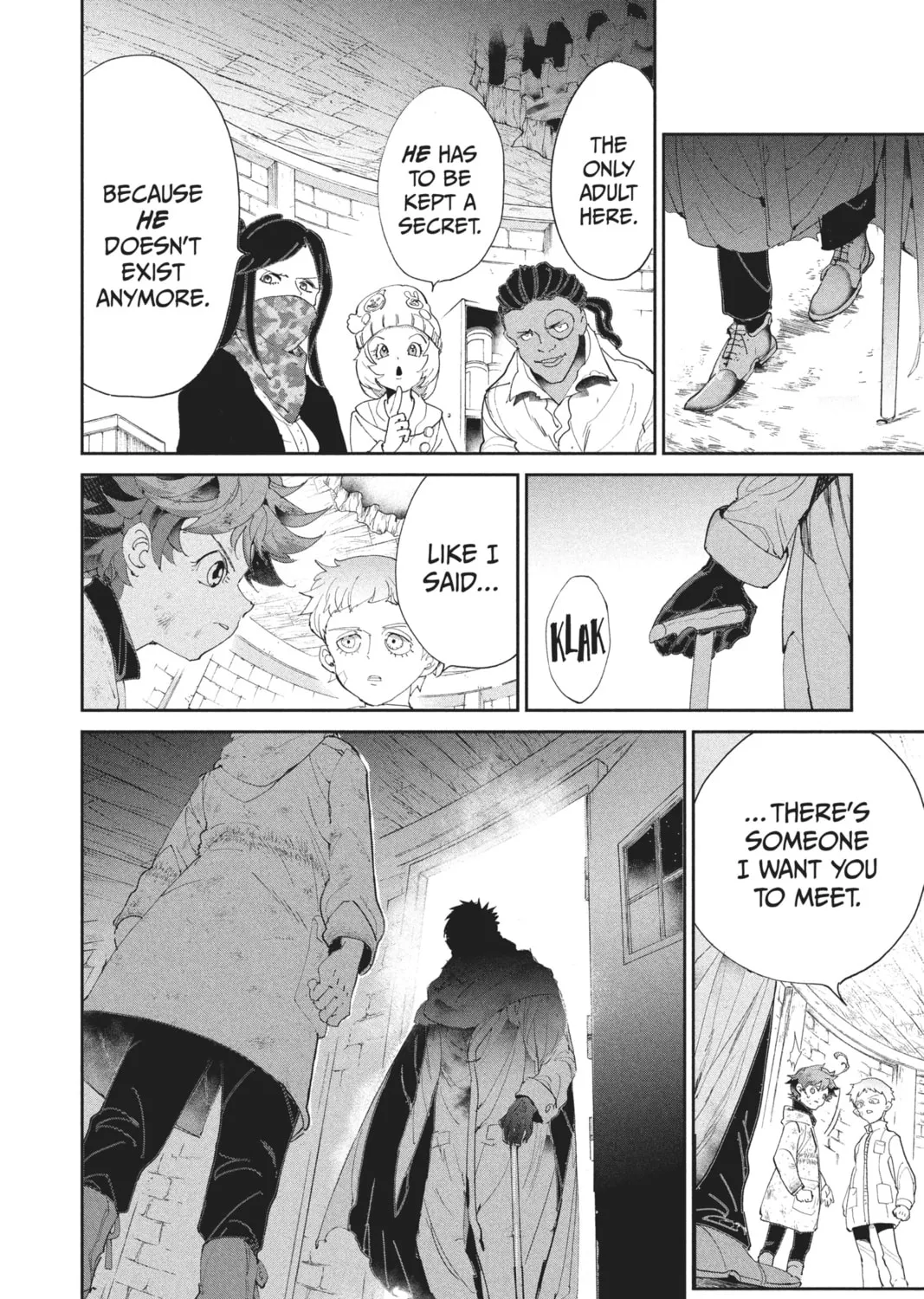 Read The Promised Neverland chapter 69 image 32 on Lezhin