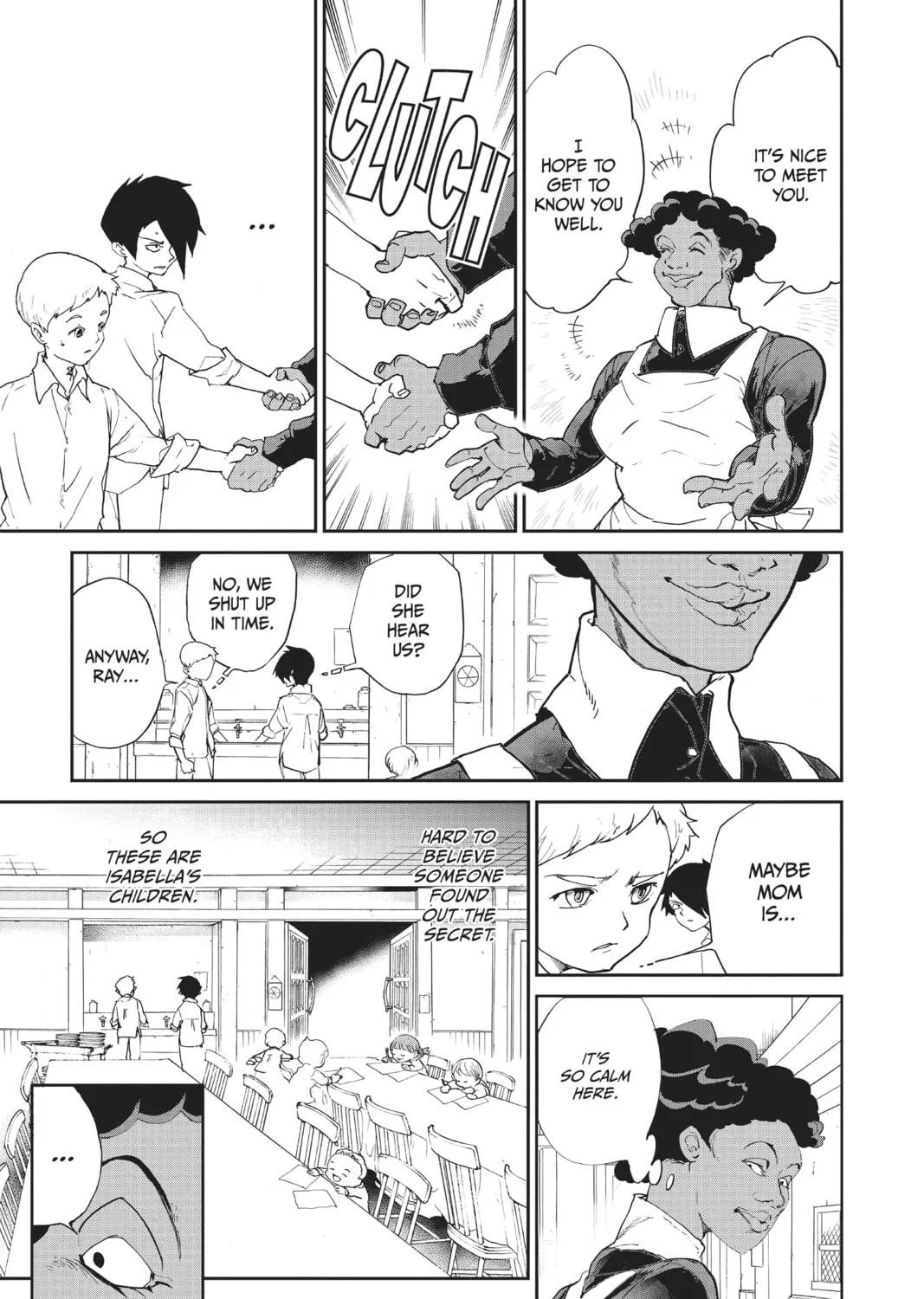 Read The Promised Neverland chapter 7 image 12 on Lezhin