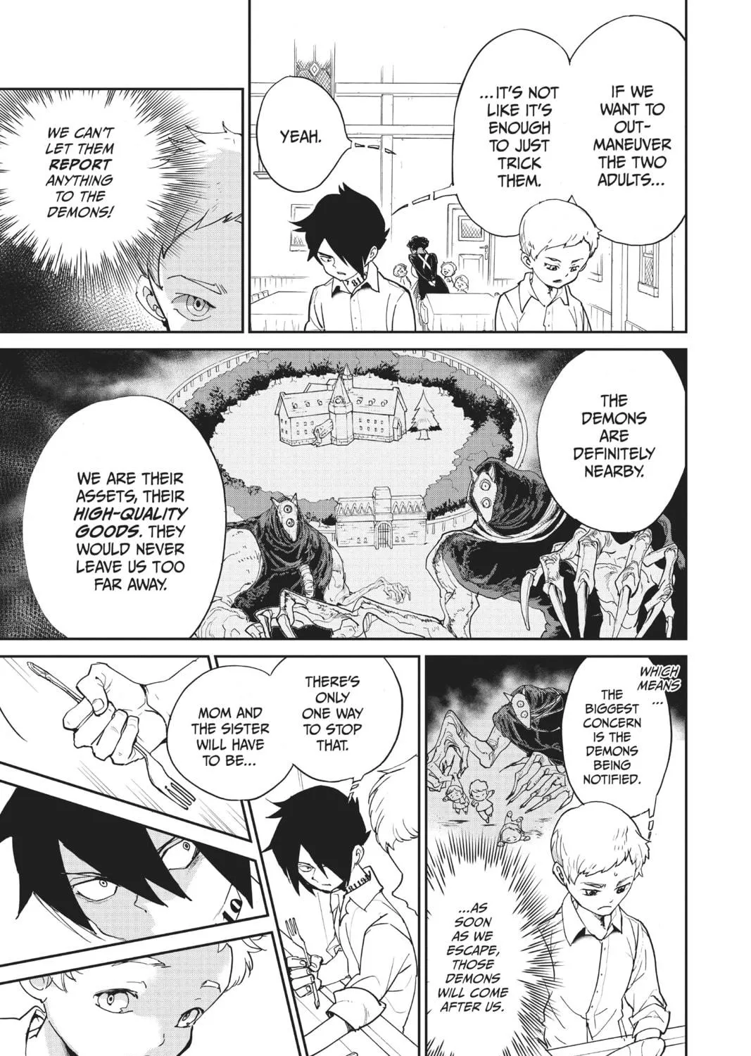 Read The Promised Neverland chapter 7 image 8 on Lezhin