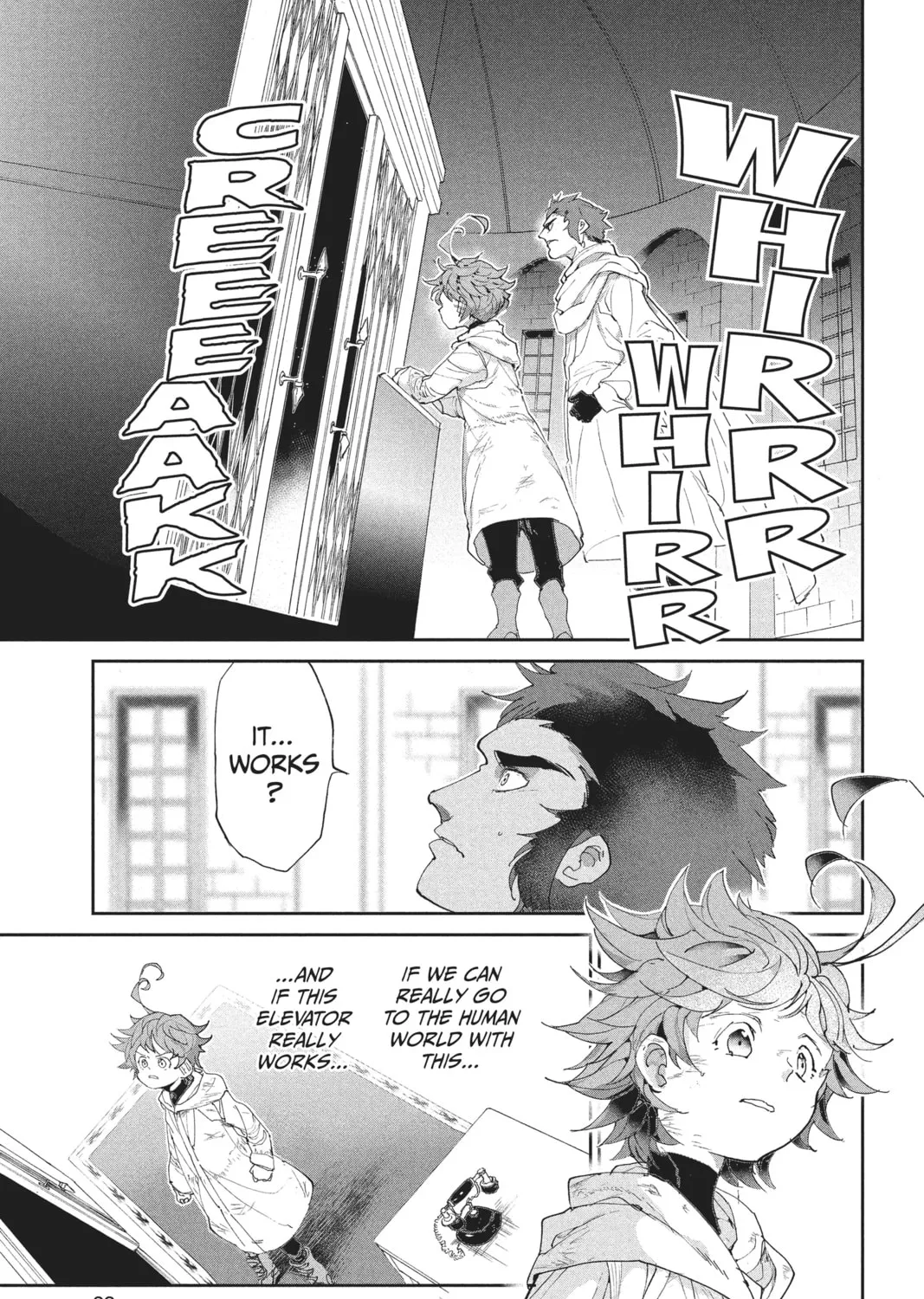 Read The Promised Neverland chapter 71 image 32 on Lezhin