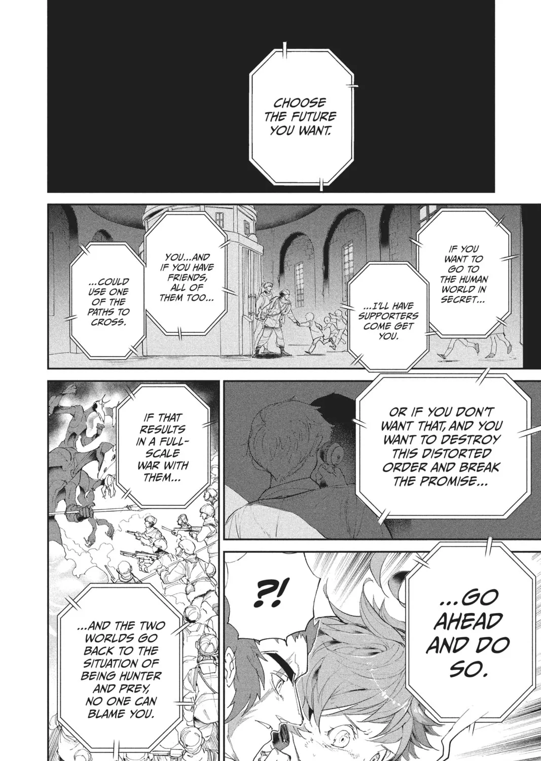 Read The Promised Neverland chapter 72 image 24 on Lezhin