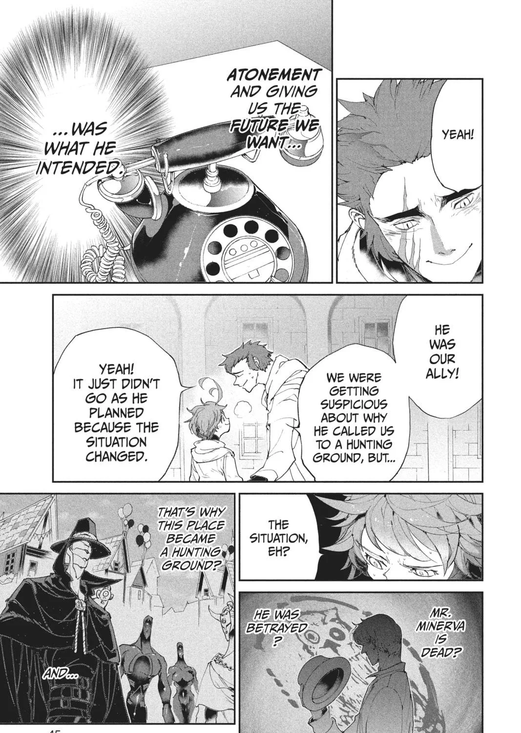 Read The Promised Neverland chapter 72 image 34 on Lezhin