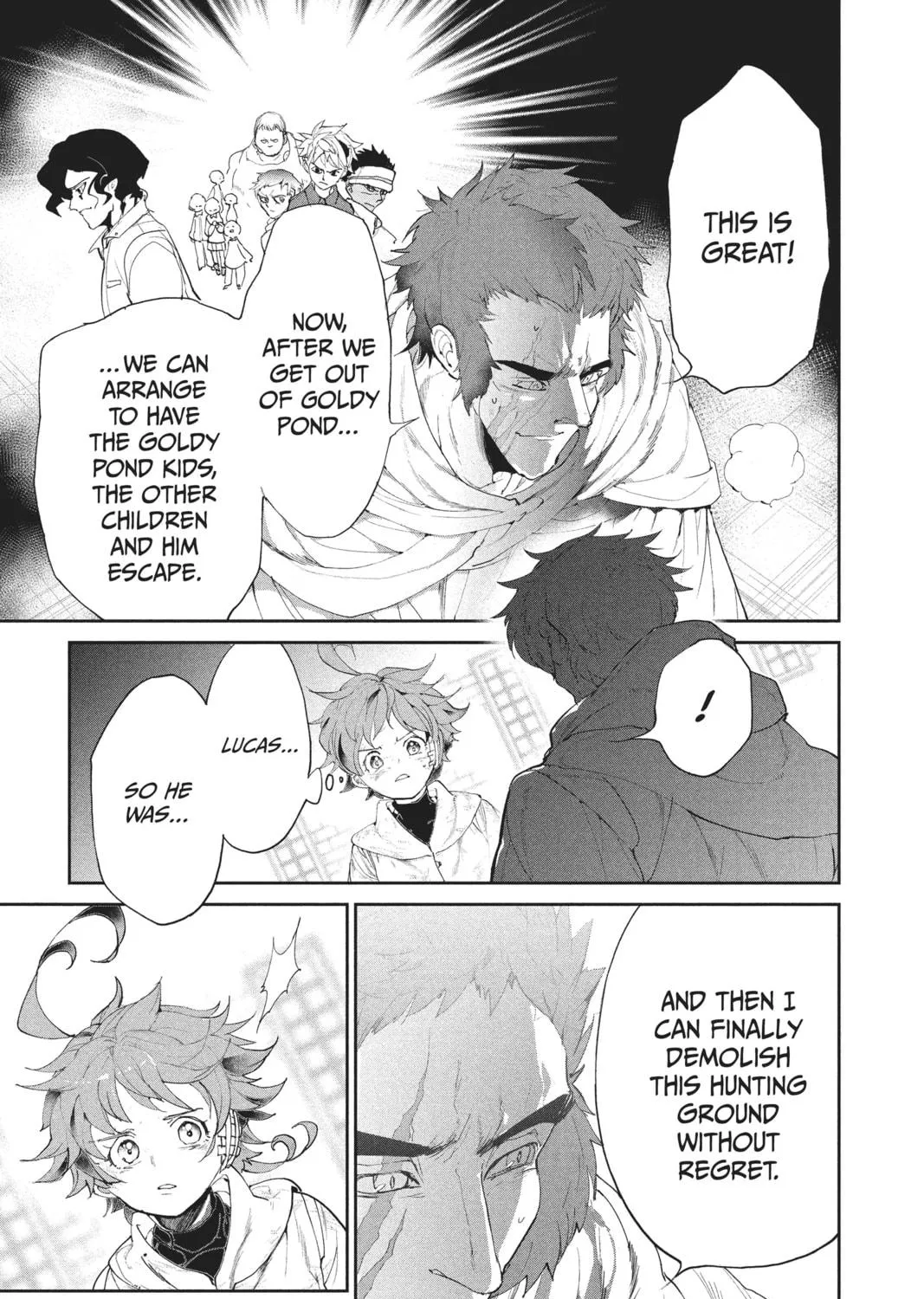 Read The Promised Neverland chapter 72 image 38 on Lezhin