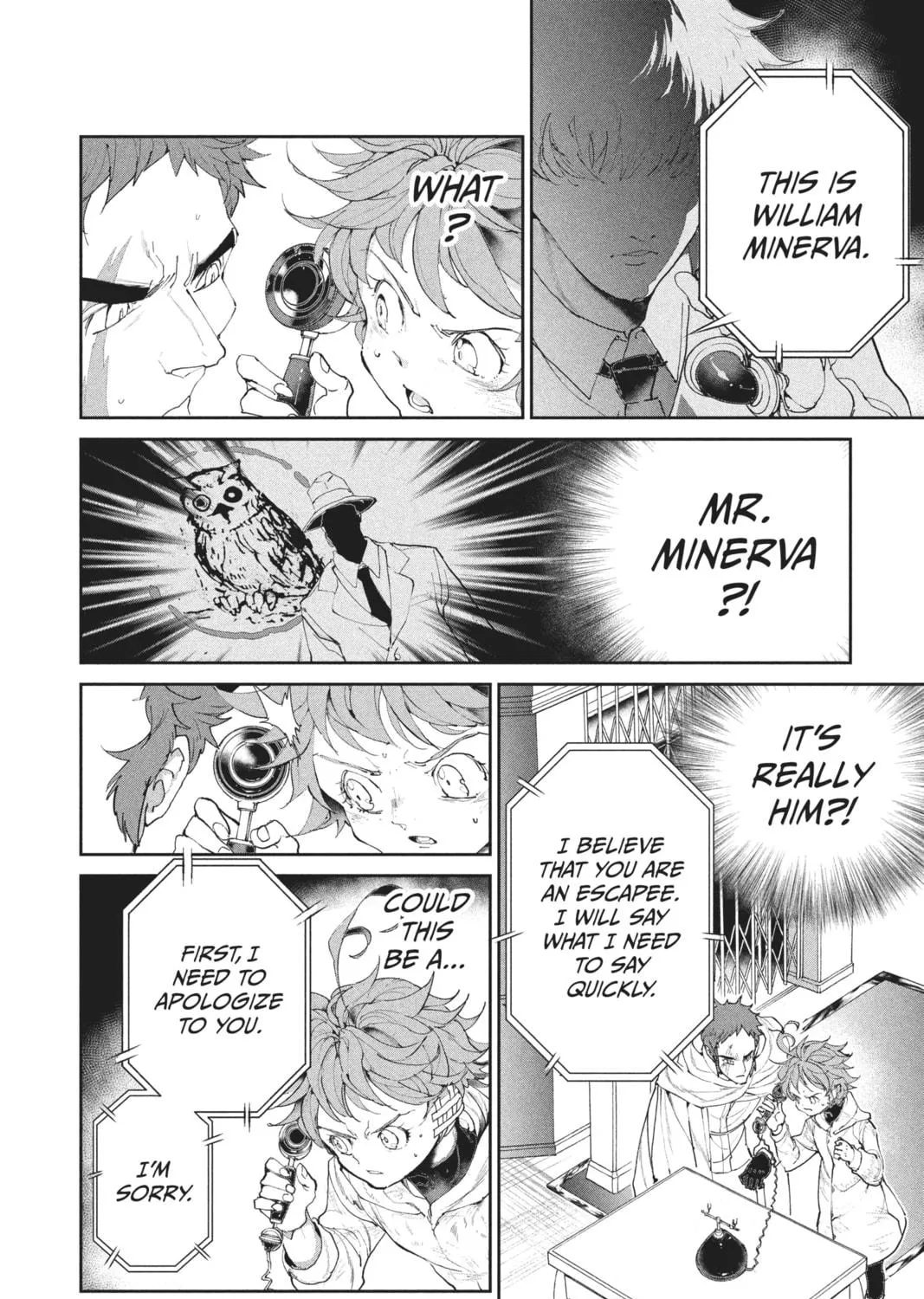Read The Promised Neverland chapter 72 image 8 on Lezhin