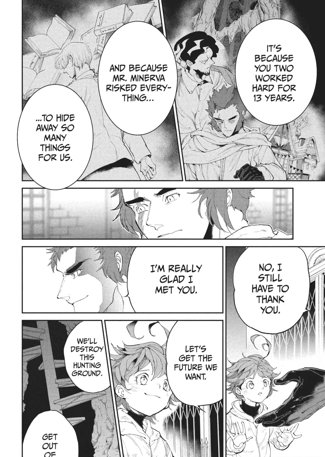 Read The Promised Neverland chapter 73 image 26 on Lezhin