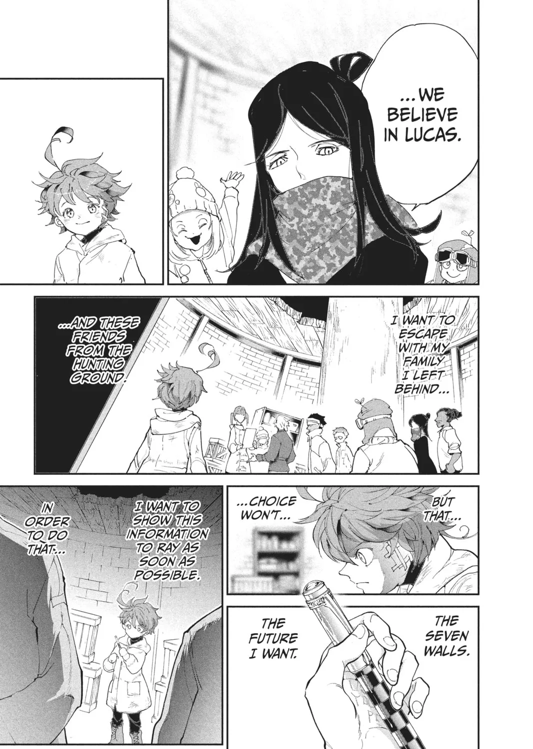 Read The Promised Neverland chapter 73 image 32 on Lezhin