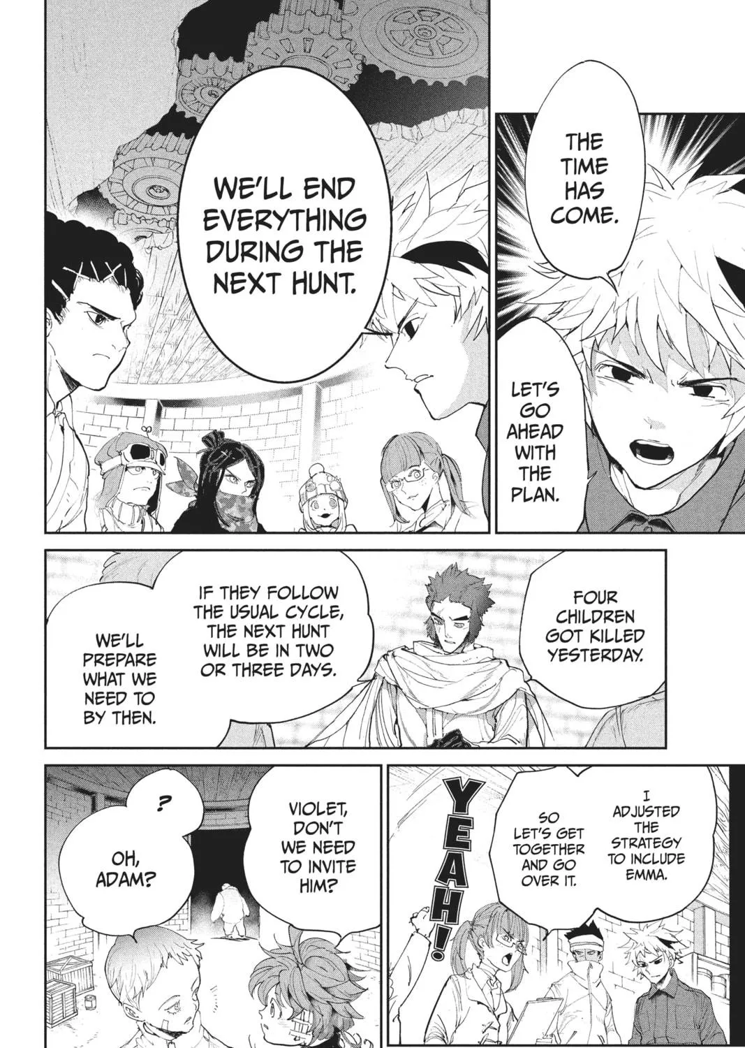 Read The Promised Neverland chapter 73 image 34 on Lezhin
