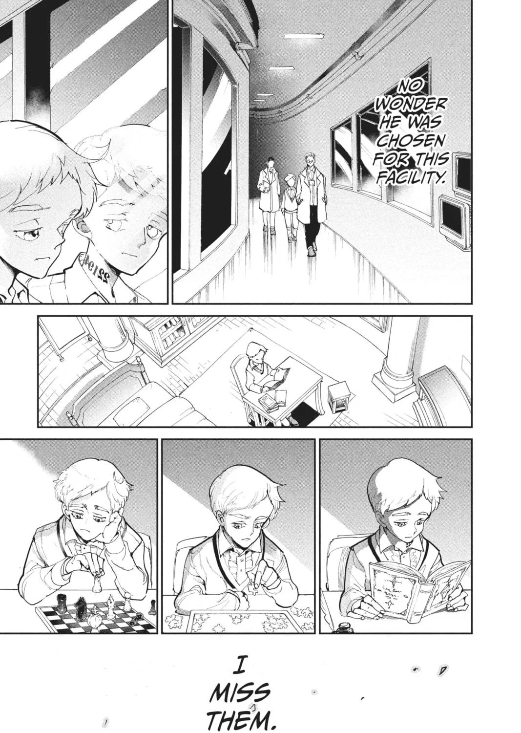 Read The Promised Neverland chapter 74 image 16 on Lezhin