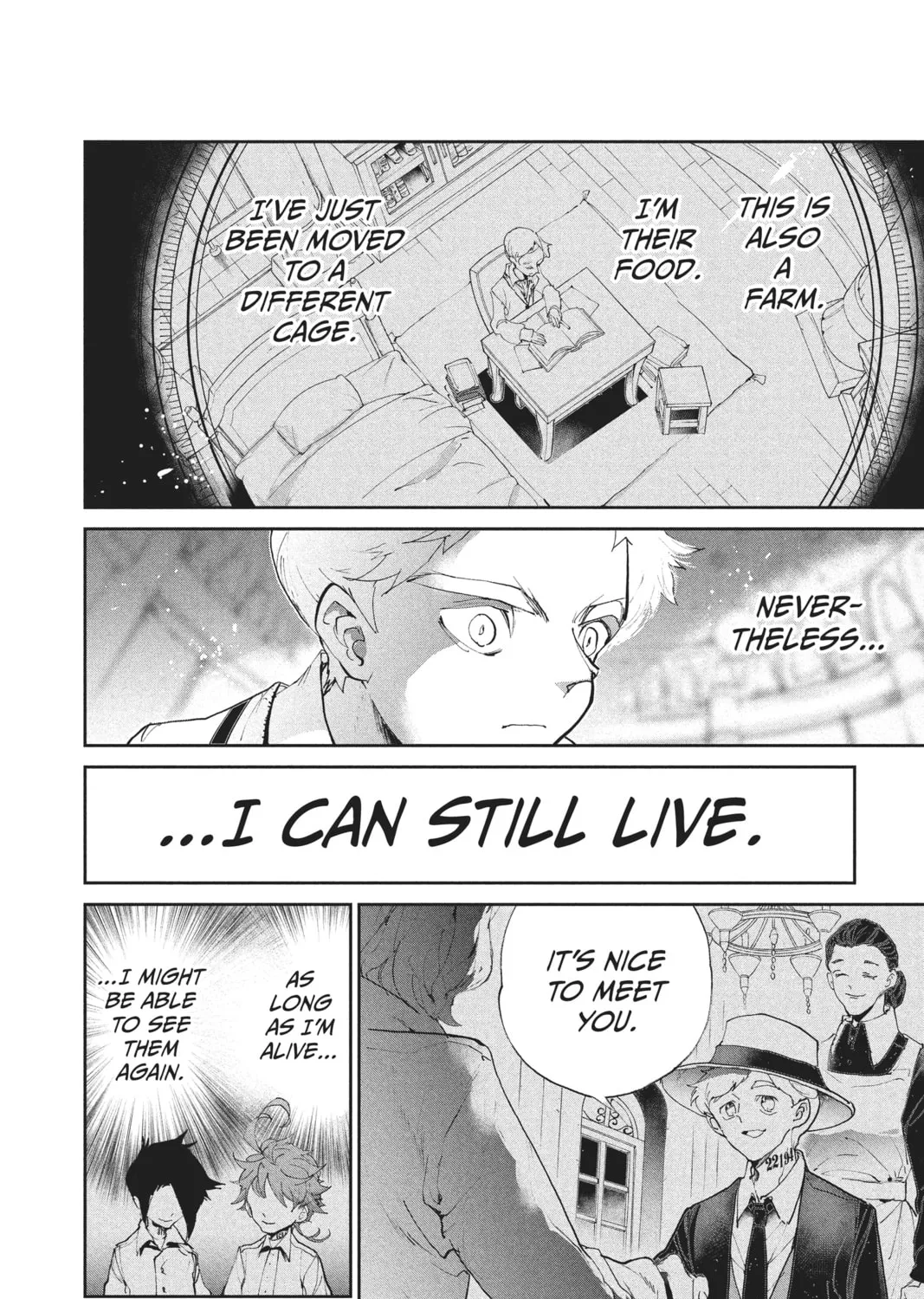 Read The Promised Neverland chapter 74 image 26 on Lezhin