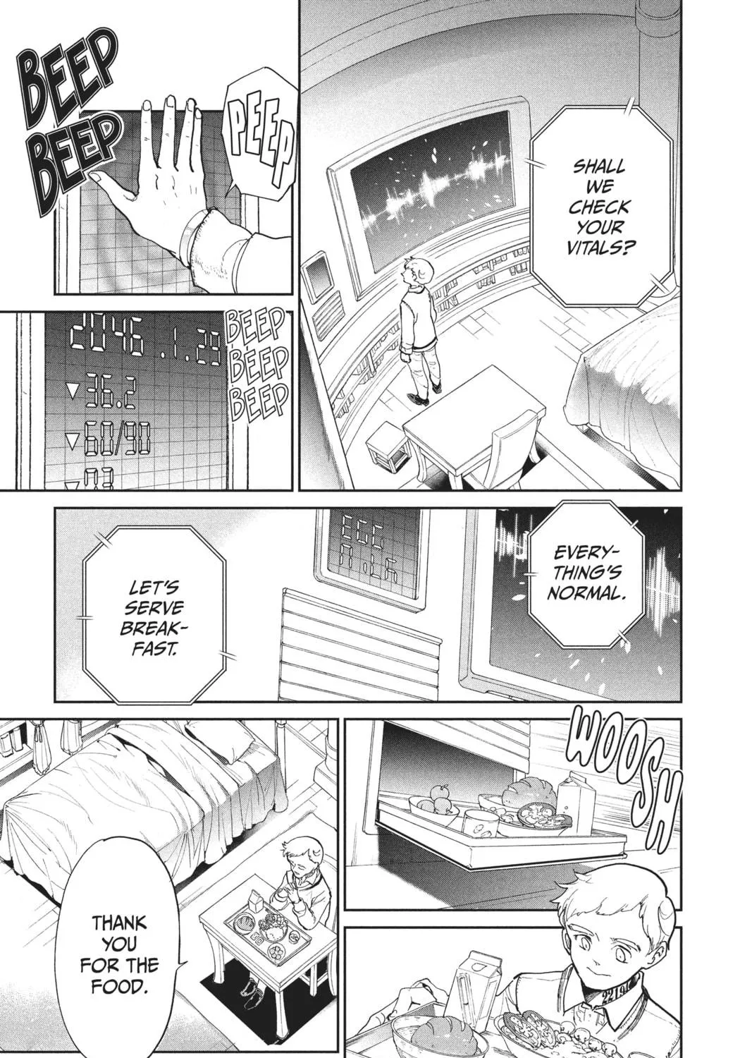 Read The Promised Neverland chapter 74 image 8 on Lezhin