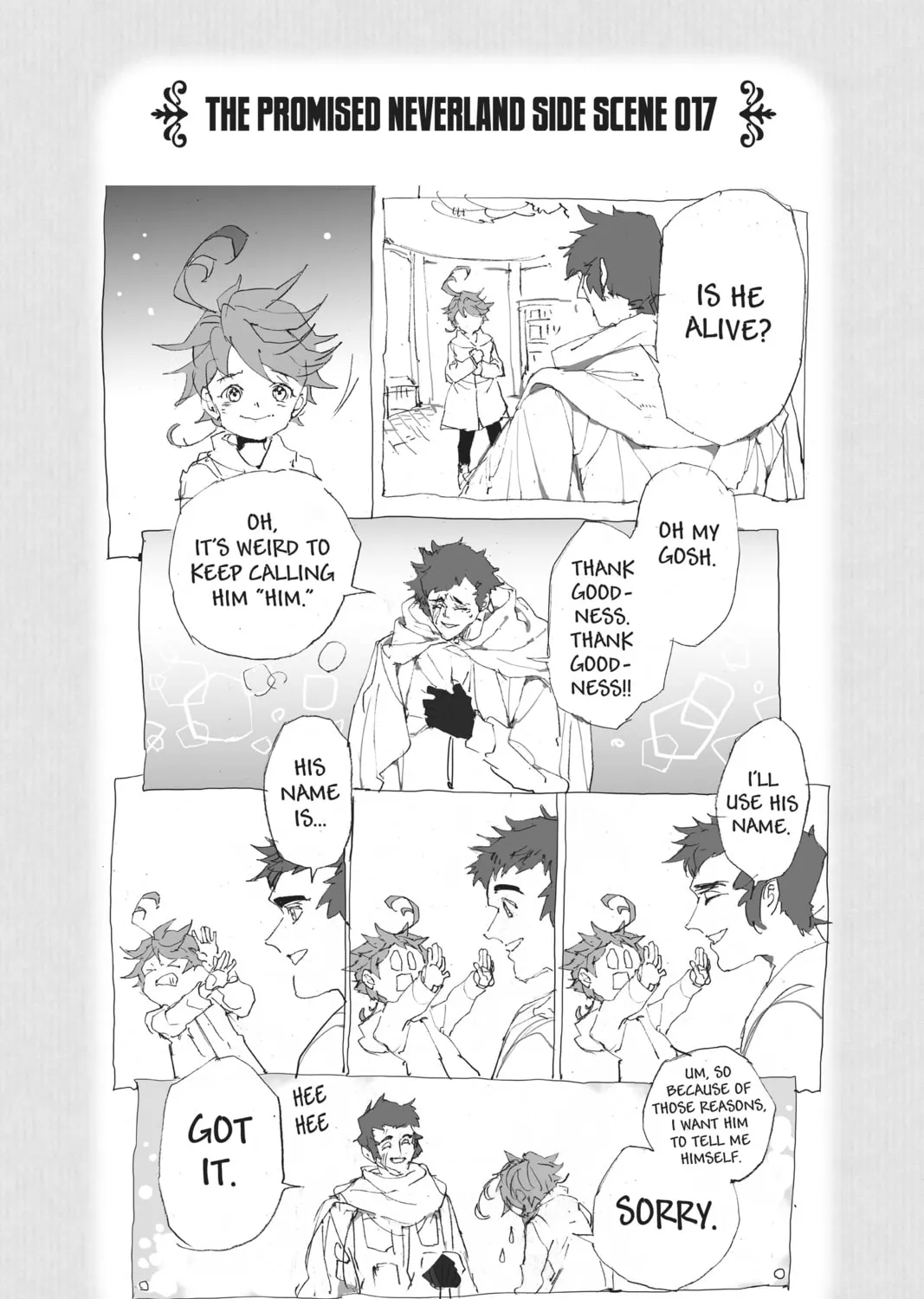 Read The Promised Neverland chapter 76 image 36 on Lezhin