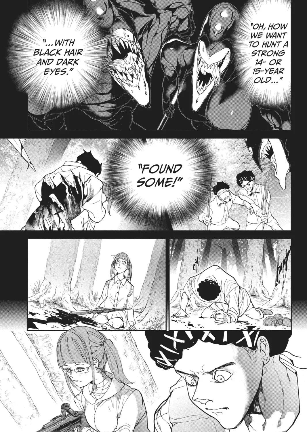 Read The Promised Neverland chapter 77 image 12 on Lezhin