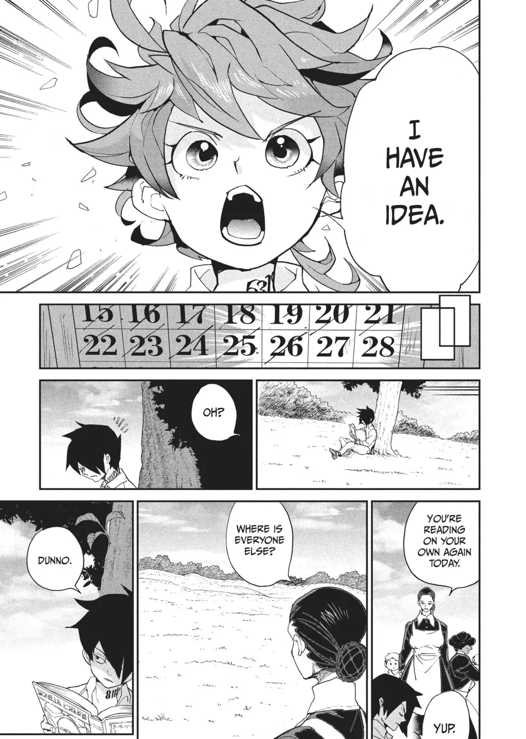 Read The Promised Neverland chapter 8 image 20 on Lezhin