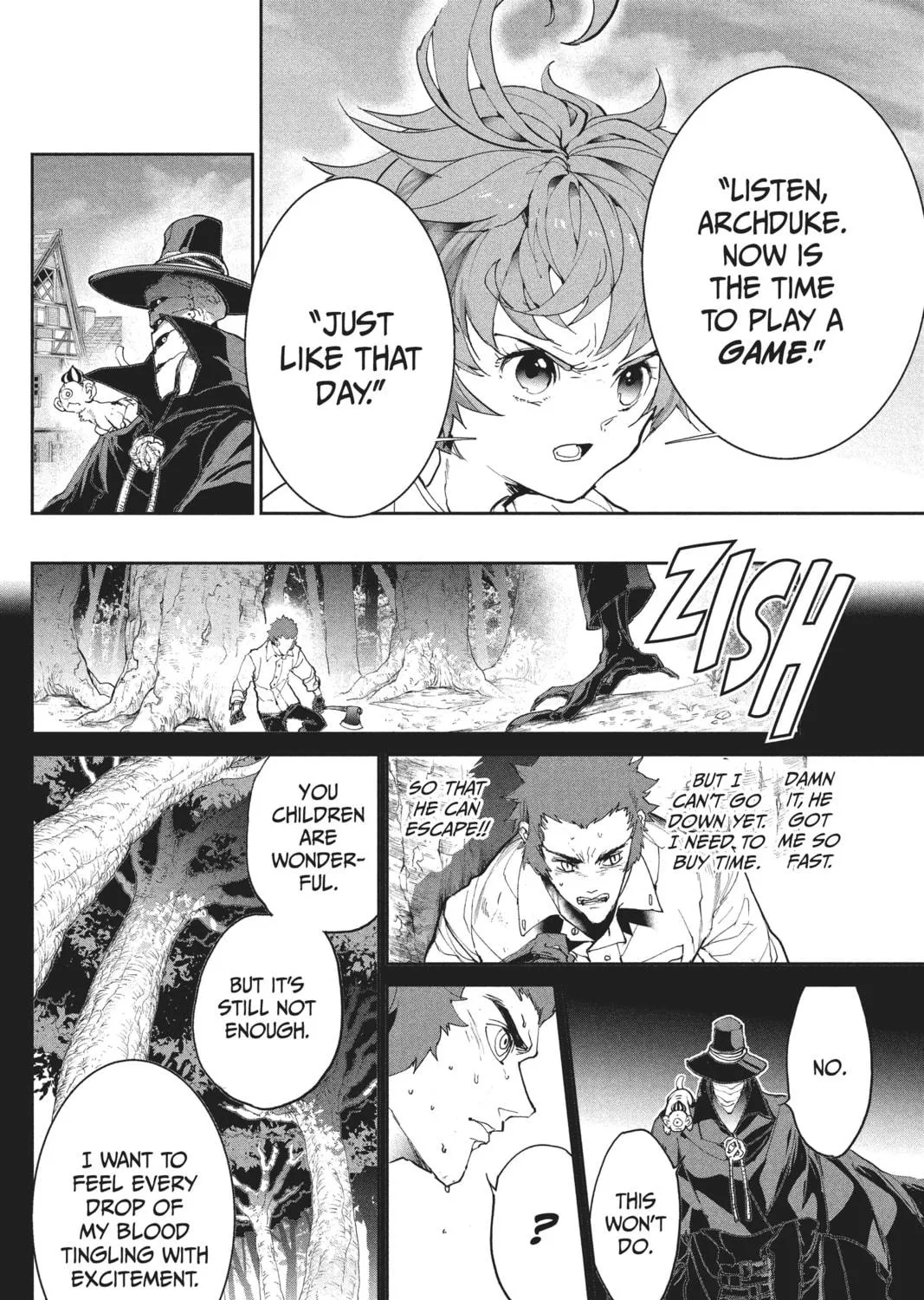 Read The Promised Neverland chapter 80 image 34 on Lezhin