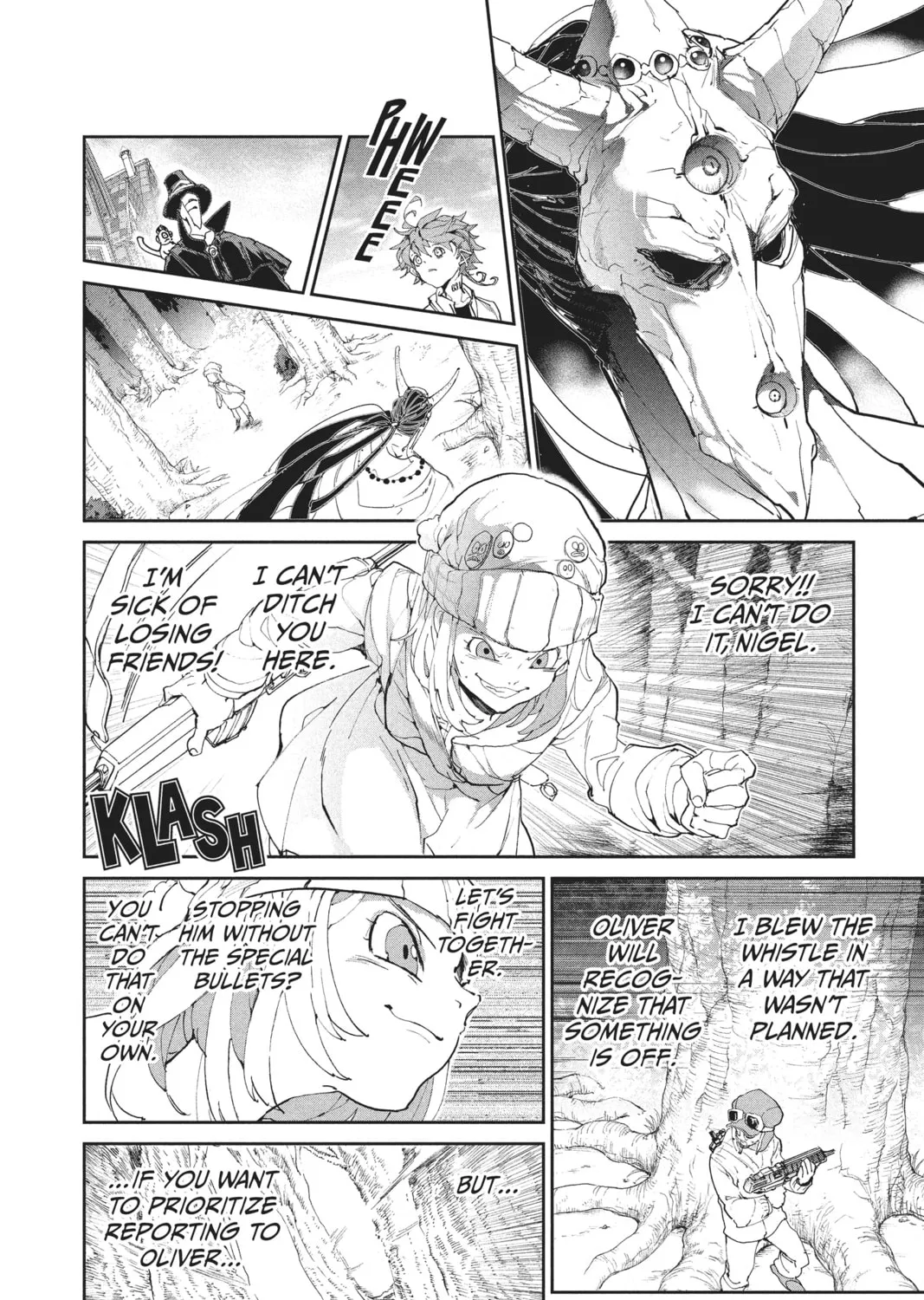 Read The Promised Neverland chapter 81 image 32 on Lezhin