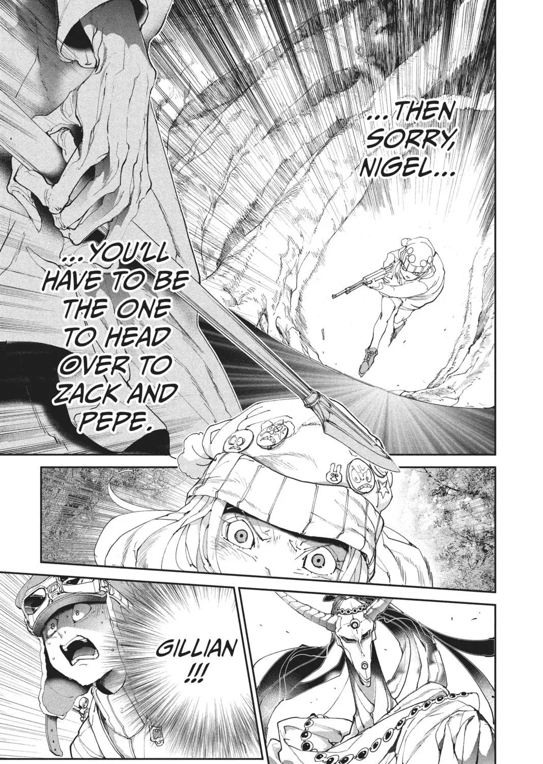 Read The Promised Neverland chapter 81 image 34 on Lezhin