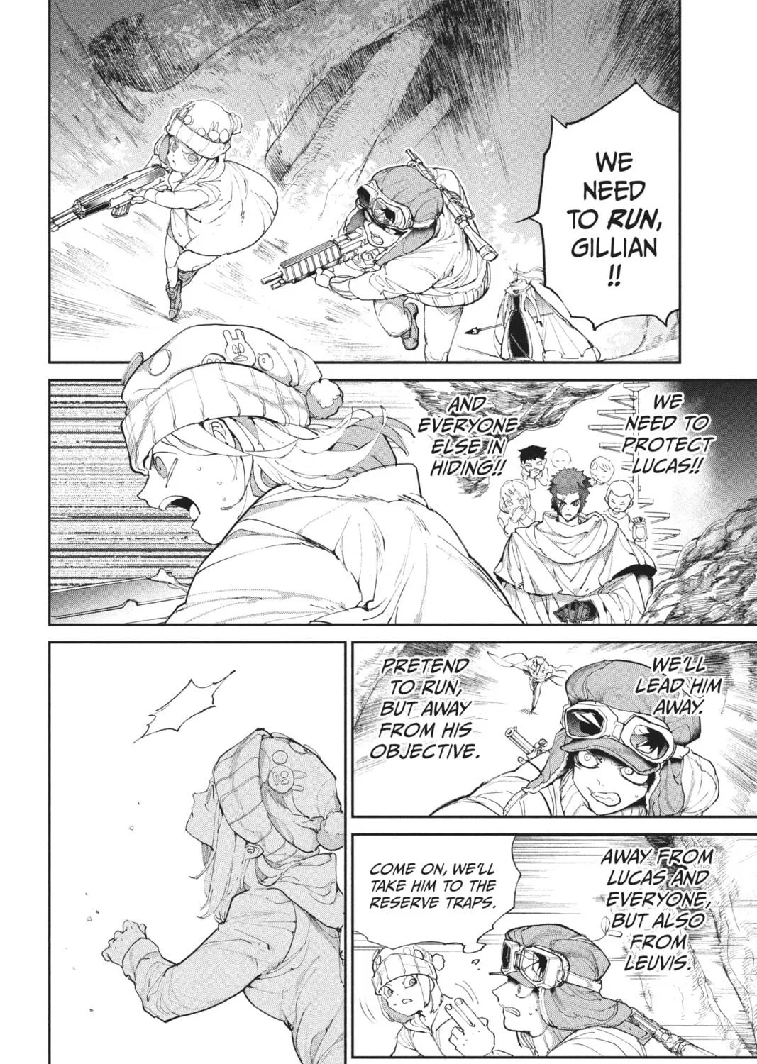 Read The Promised Neverland chapter 82 image 22 on Lezhin