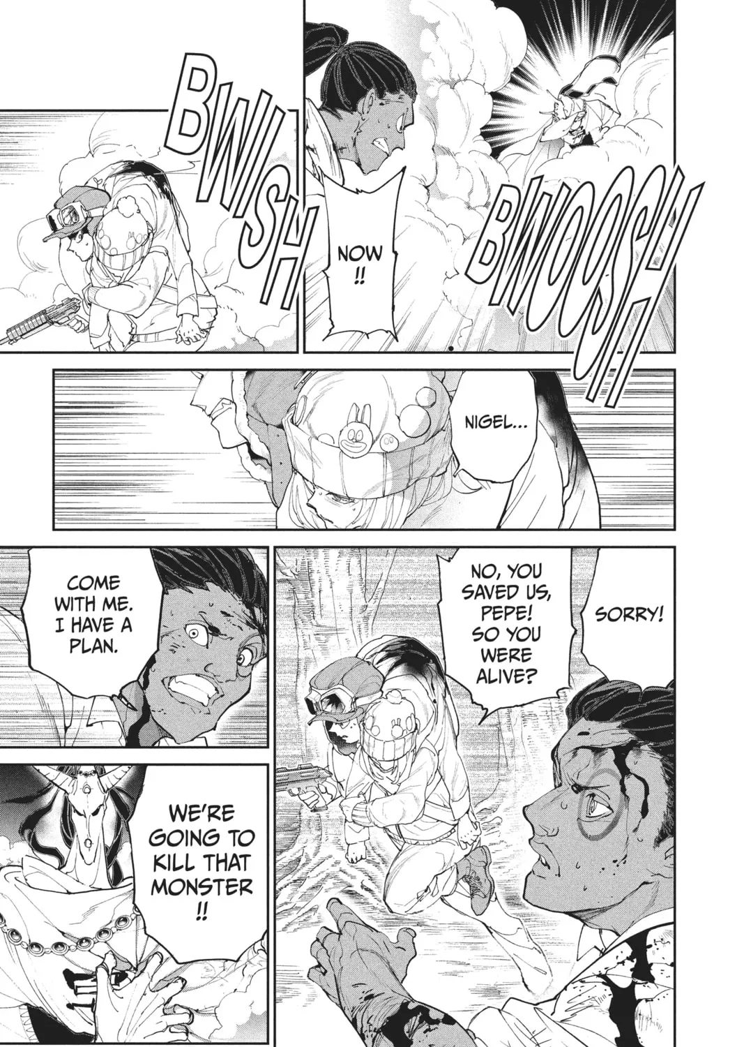 Read The Promised Neverland chapter 82 image 36 on Lezhin