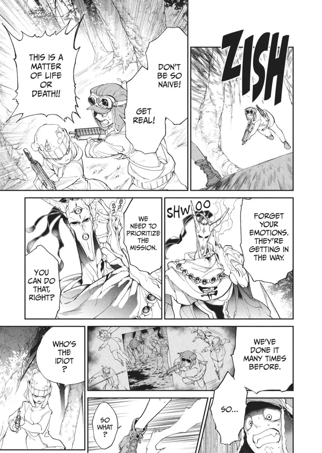 Read The Promised Neverland chapter 82 image 8 on Lezhin