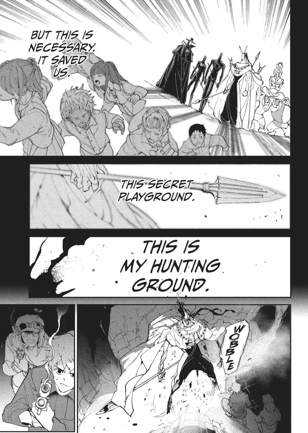 Read The Promised Neverland chapter 84 image 32 on Lezhin