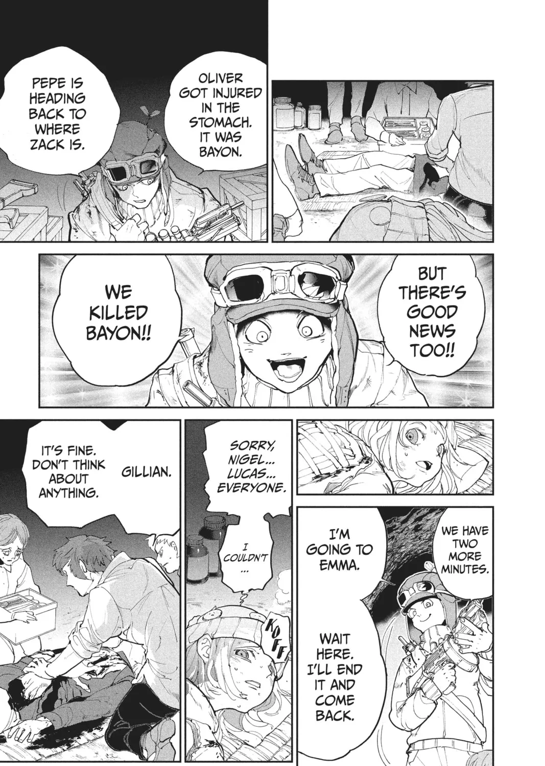 Read The Promised Neverland chapter 85 image 12 on Lezhin