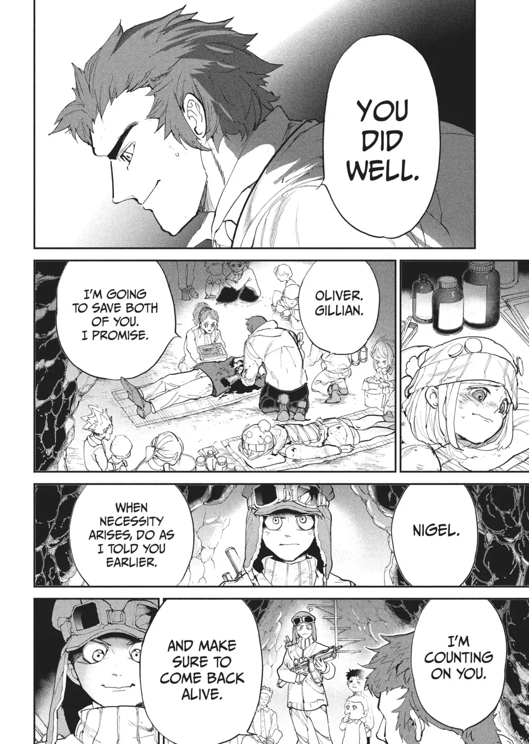Read The Promised Neverland chapter 85 image 14 on Lezhin