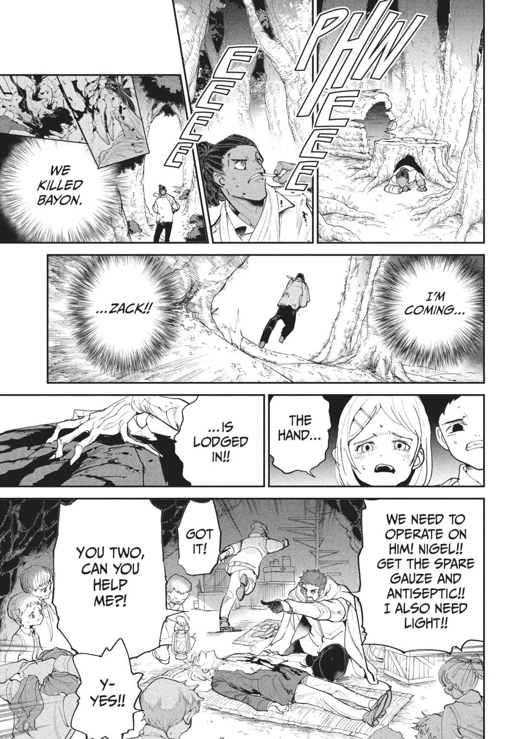Read The Promised Neverland chapter 85 image 8 on Lezhin