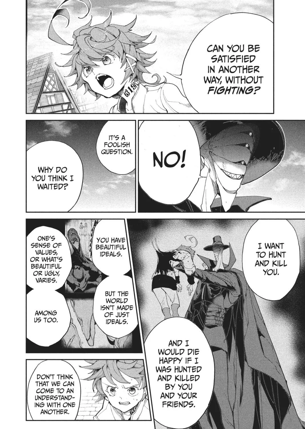 Read The Promised Neverland chapter 87 image 18 on Lezhin