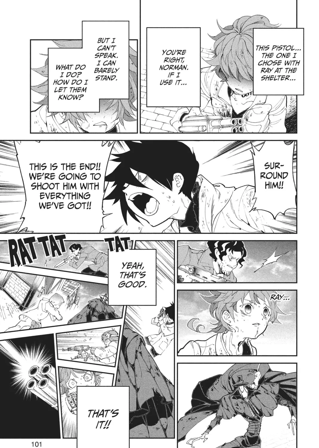 Read The Promised Neverland chapter 93 image 24 on Lezhin