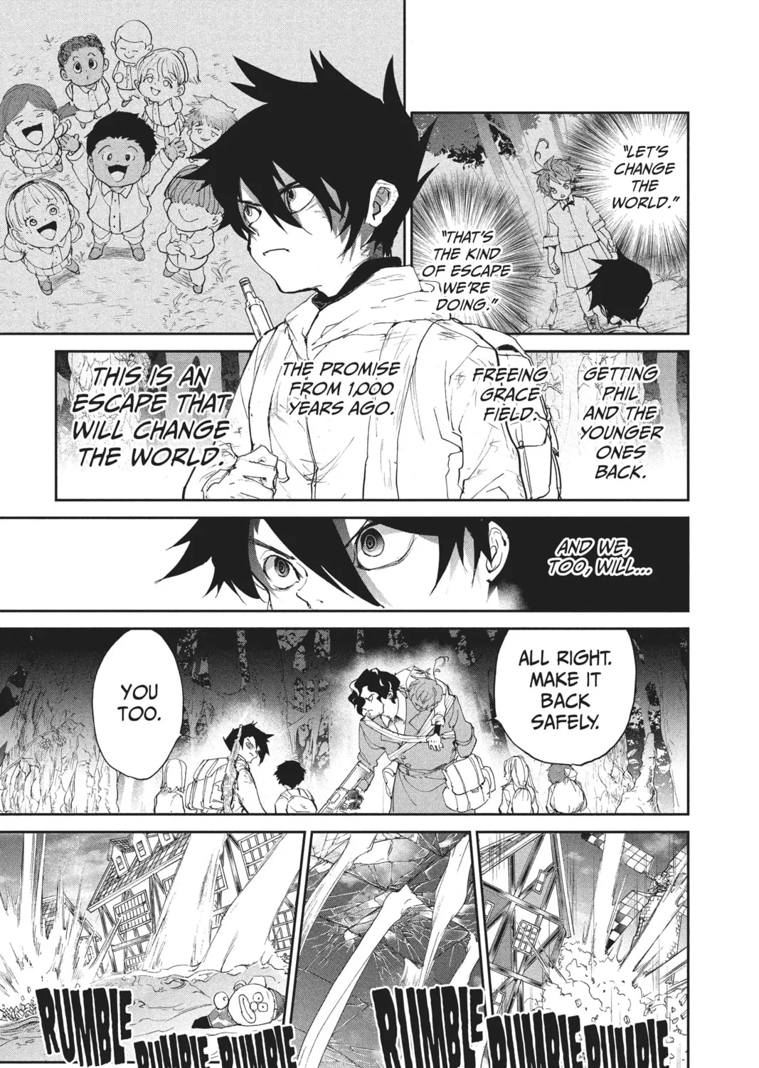 Read The Promised Neverland chapter 95 image 32 on Lezhin