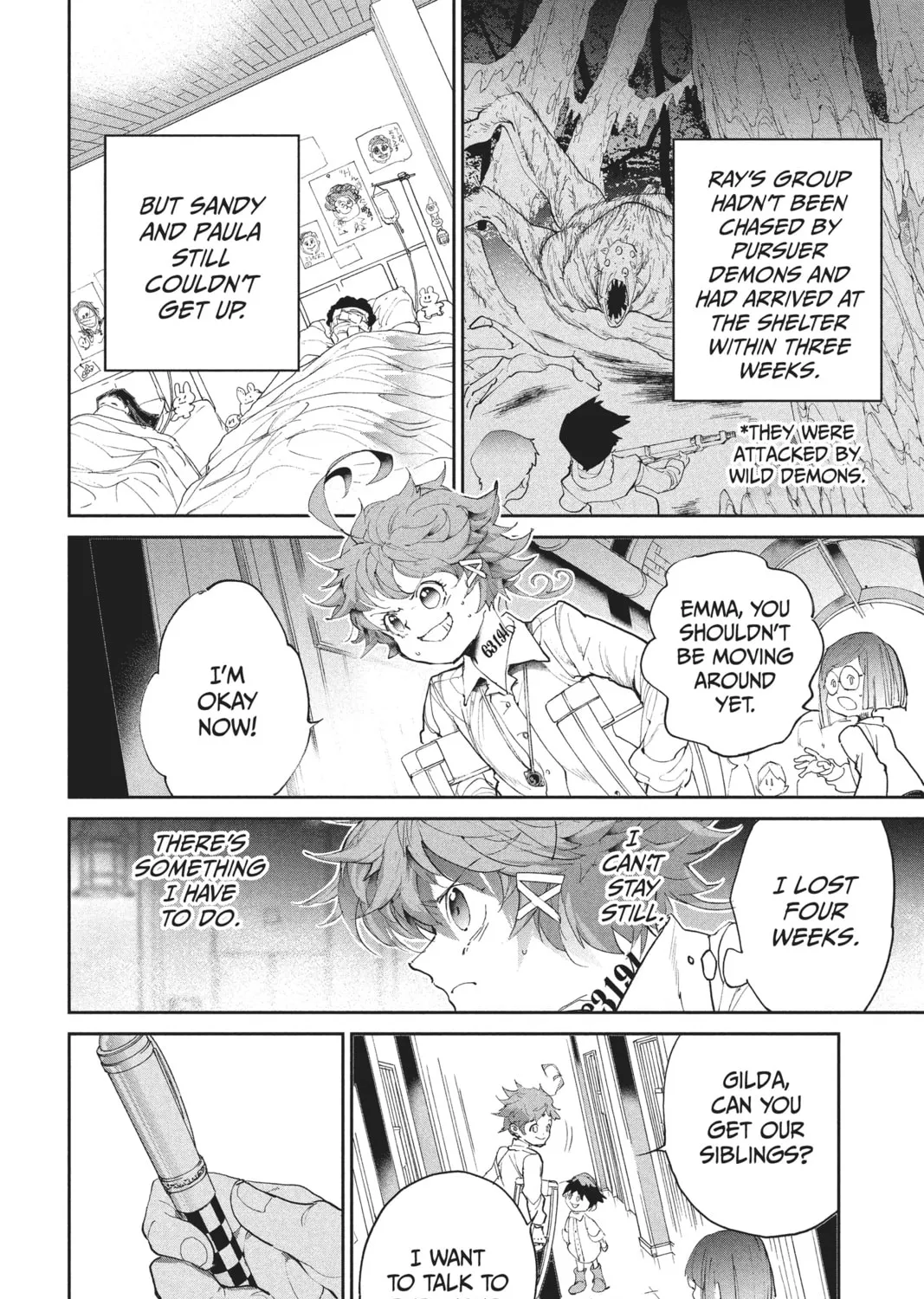 Read The Promised Neverland chapter 96 image 36 on Lezhin