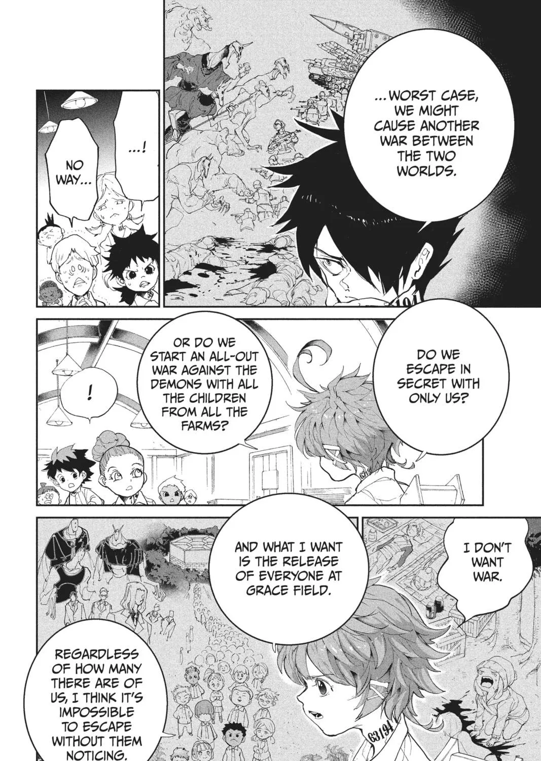 Read The Promised Neverland chapter 97 image 10 on Lezhin