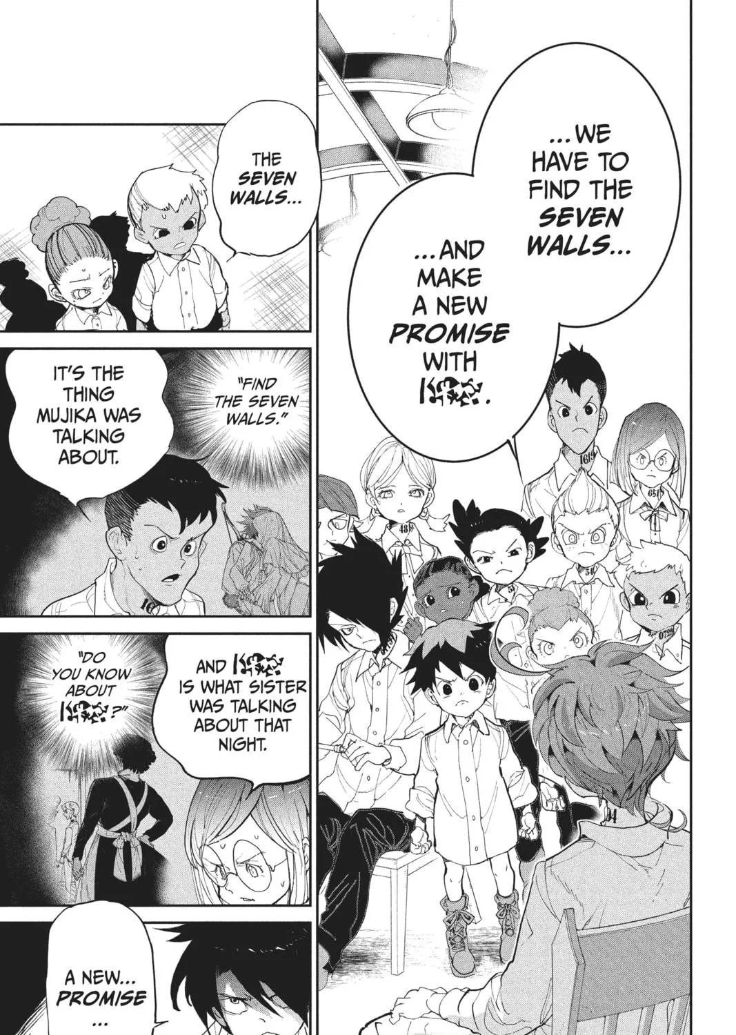 Read The Promised Neverland chapter 97 image 16 on Lezhin