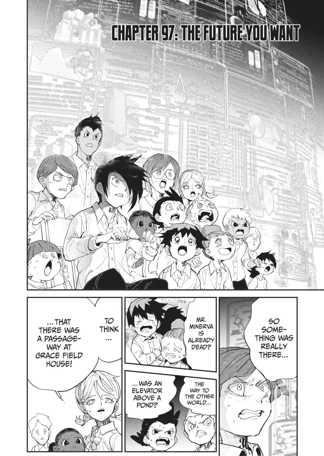Read The Promised Neverland chapter 97 image 2 on Lezhin