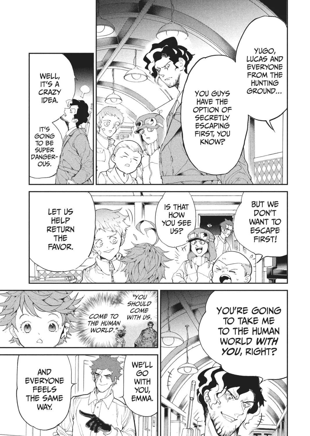 Read The Promised Neverland chapter 97 image 28 on Lezhin