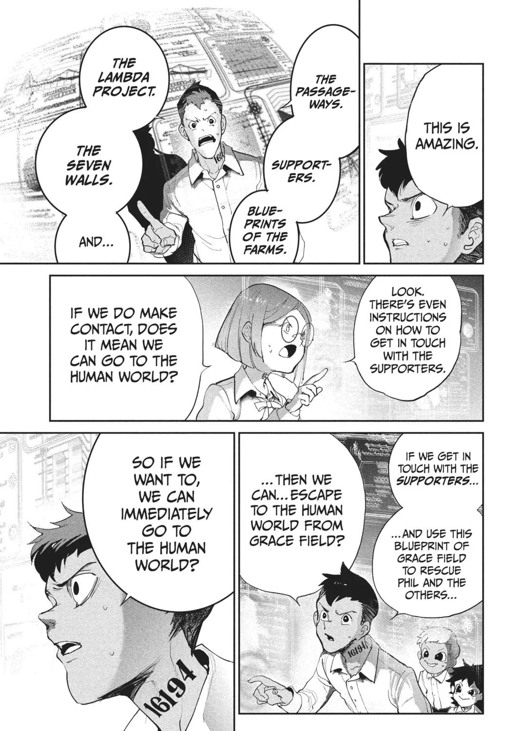 Read The Promised Neverland chapter 97 image 4 on Lezhin