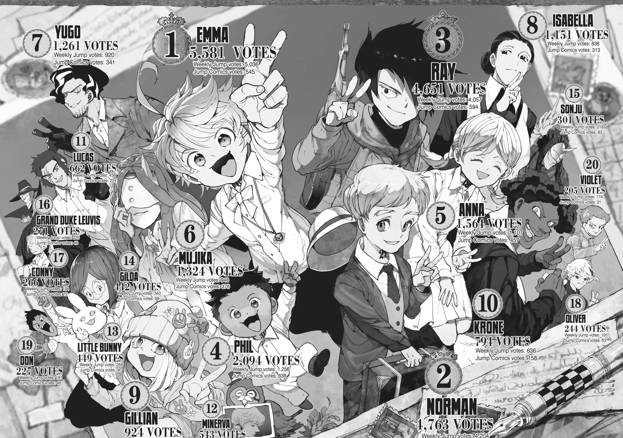 Read The Promised Neverland chapter 97 image 46 on Lezhin