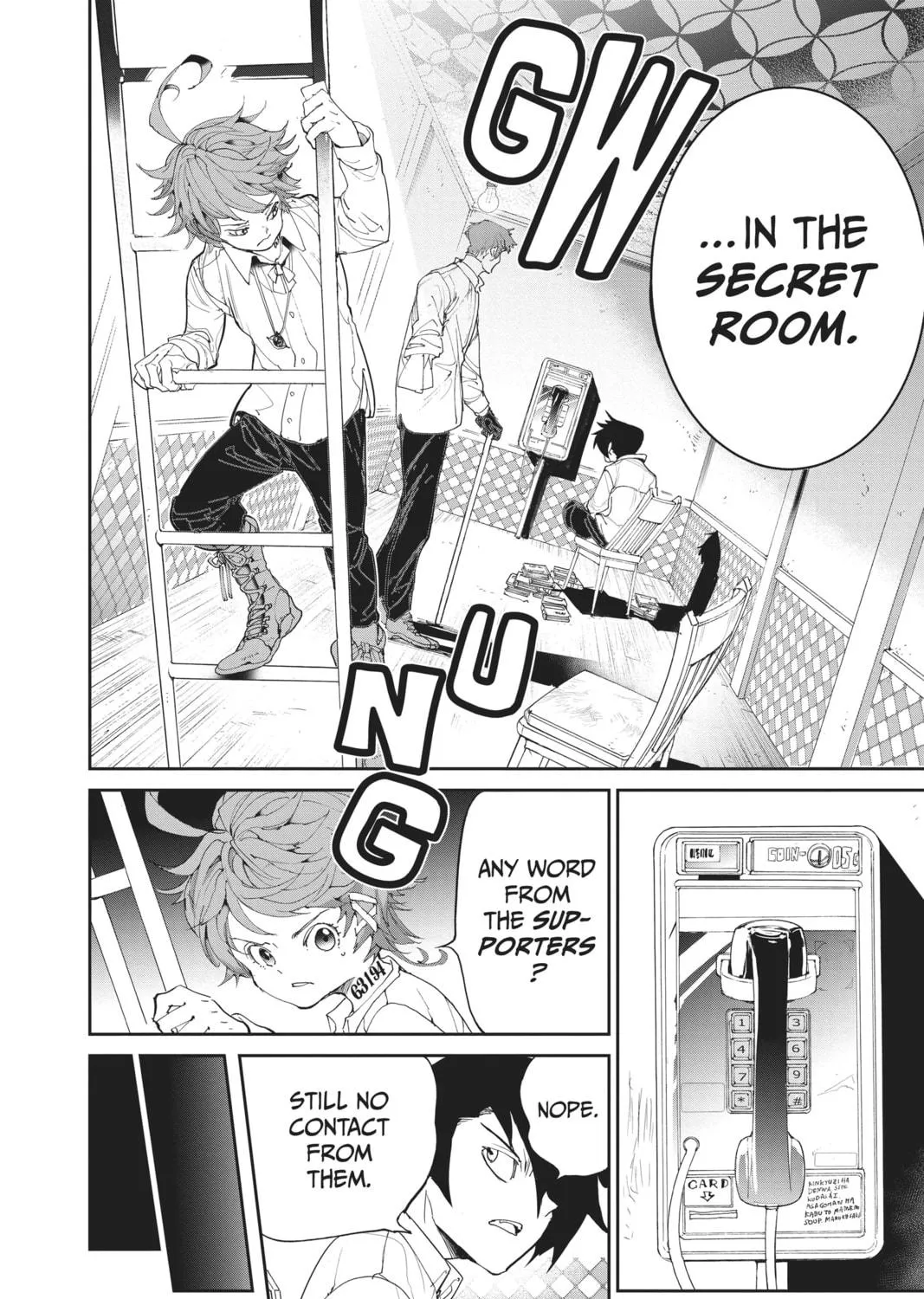 Read The Promised Neverland chapter 98 image 18 on Lezhin