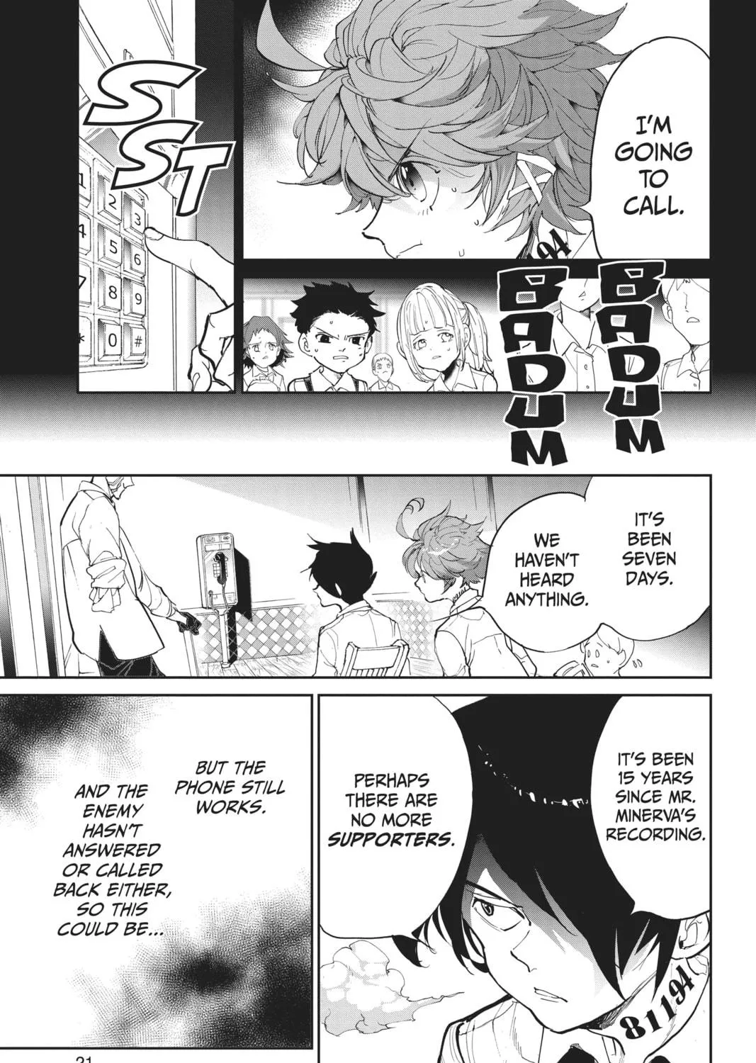 Read The Promised Neverland chapter 98 image 28 on Lezhin