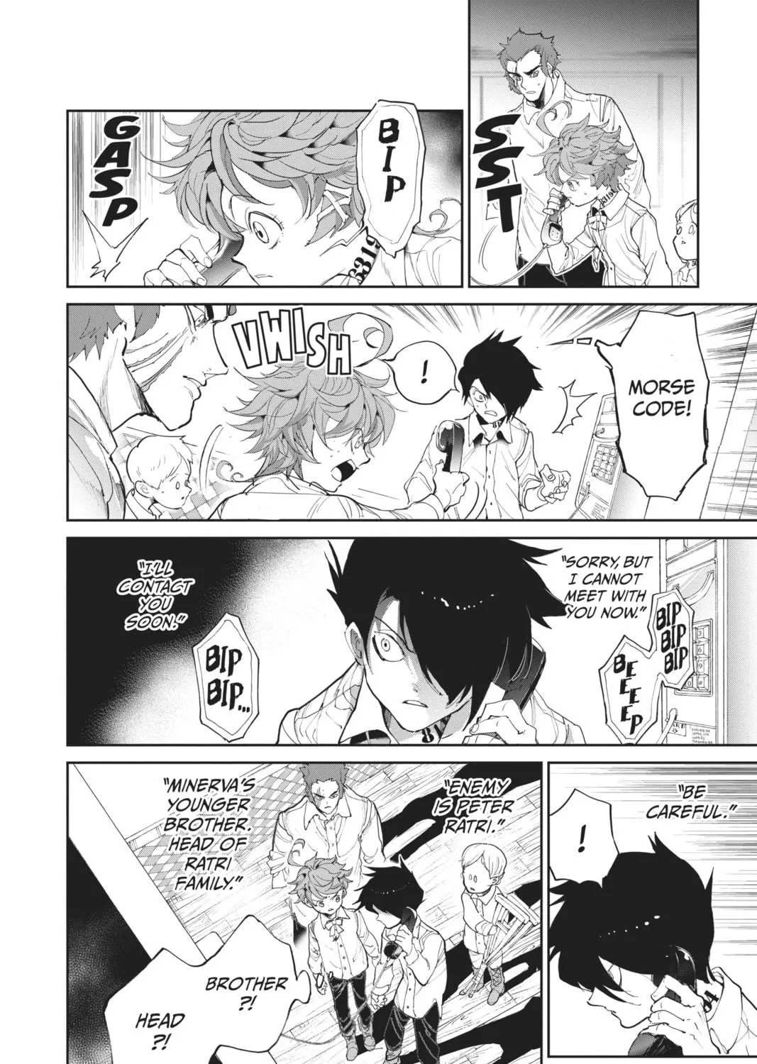 Read The Promised Neverland chapter 98 image 38 on Lezhin
